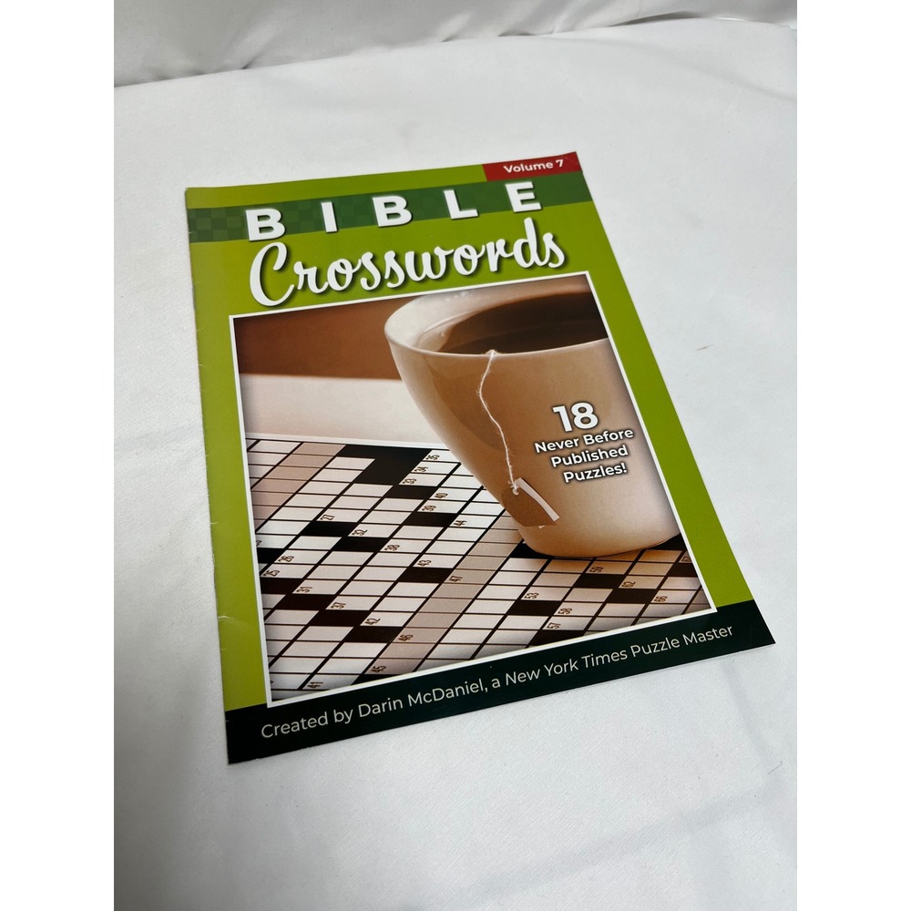 Bible Crosswords Volume 7 Darin McDaniel 18 Puzzles New York Times Puzzle Master